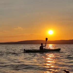 2025.07.15. Napnyugta kajaktúra a Balatonon