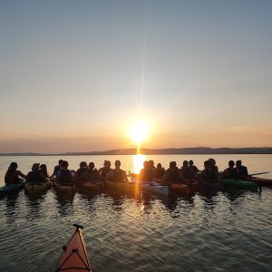 2025.07.10. Napnyugta kajaktúra a Balatonon